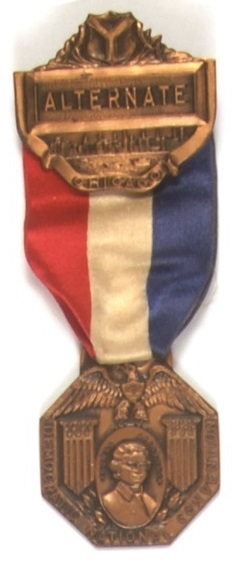 Hoover 1932 Alternate  Delegate Badge