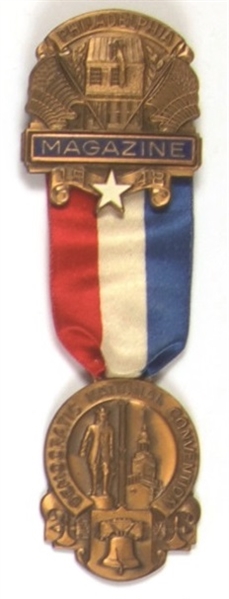 Truman Convention Magazine Badge
