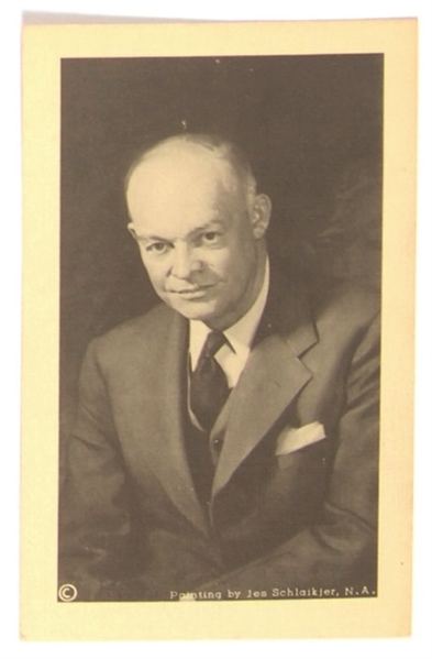 Eisenhower for President District of Columbia Postcard