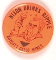 Nixon Drinks Ripple, Boycott Gallo Orange Version