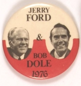 Jerry Ford and Bob Dole Jugate