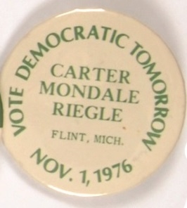 Carter and Riegle, Flint, Michigan, Coattail