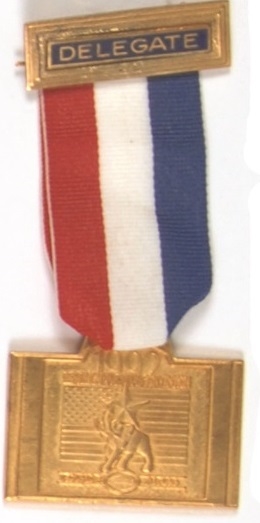 Bush 1992 Convention Delegate Badge