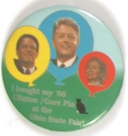 Clintons and Gore, Ohio State Fair
