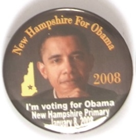 Obama 2008 New Hampshire Primary