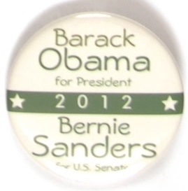 Obama for President, Sanders for Senator