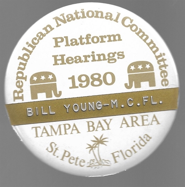 Ronald Reagan Florida RNC Platform Hearings
