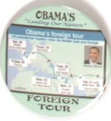 Obama Foreign Tour