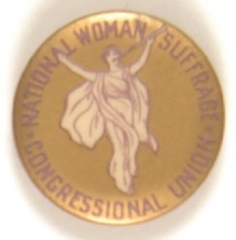 Congressional Union Suffrage Pin