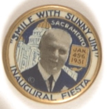 Sunny Jim Rolph for Governor of California