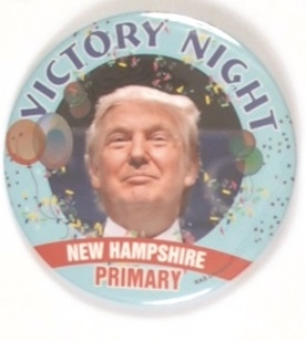 Trump Victory Night New Hampshire Primary