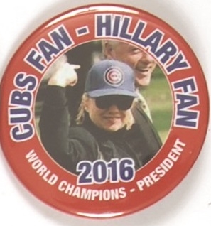 Hillary Clinton Cubs Fan