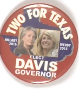 Clinton and Davis, Two for Texas