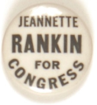 Rankin First Woman Elected to Congress, Montana