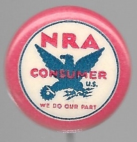 NRA Consumer Red Border Celluloid