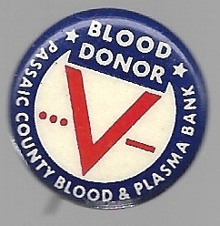 World War II New Jersey Blood Donor