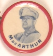 MacArthur in Uniform Red Border