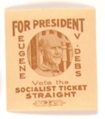 Eugene Debs Socialist Stamp