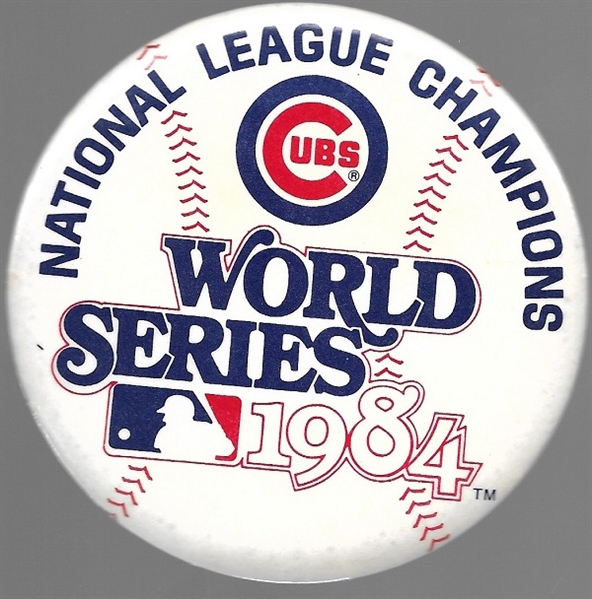 Cubs 1984 World Series