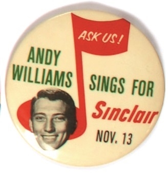 Andy Williams Sings for Sinclair