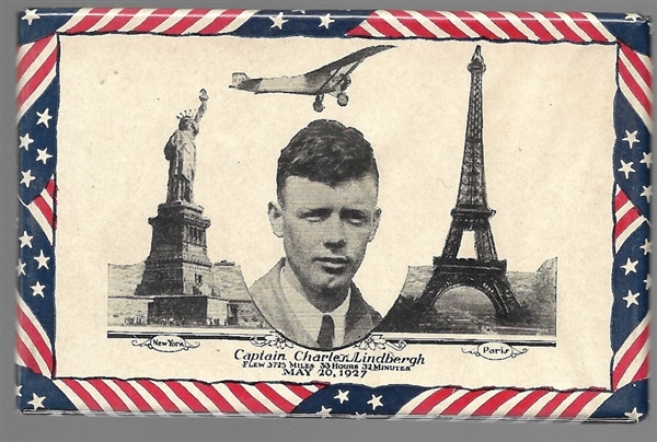 Lindbergh New York to Paris Mirror