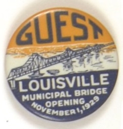 Louisville Municipal Bridge Opening 1929 Celluloid