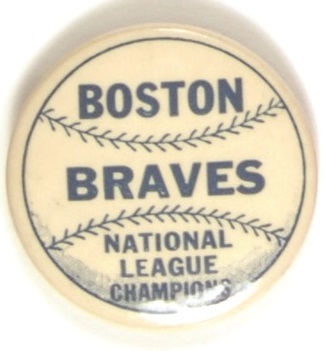 Boston Braves National League Champions