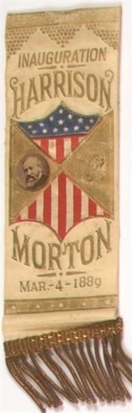 Harrison-Morton 1888 Ribbon