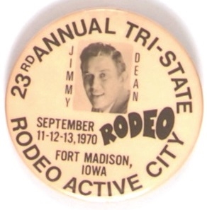Jimmy Dean, Tri-State Rodeo 1970