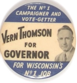 Vern Thompson for Governor, Wisconsin