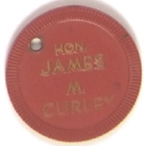 Curley Champion of Human Rights Poker Chip