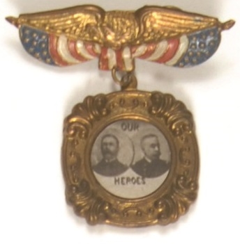 Dewey, Sampson Spanish-American War Heroes