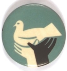 Vietnam Peace Dove, Black and White Hands