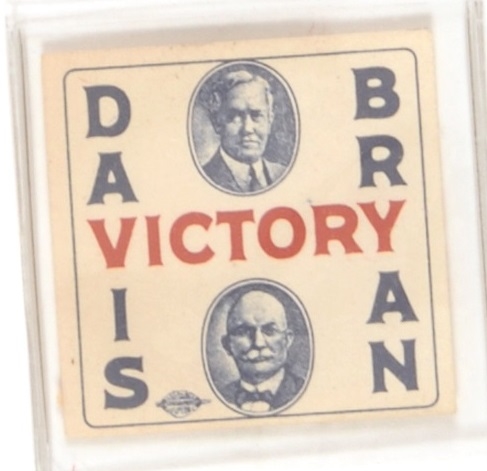 Davis and Bryan Victory Sticker