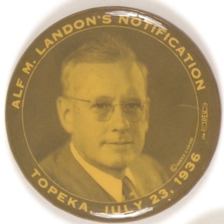Alf M. Landon Notification Day