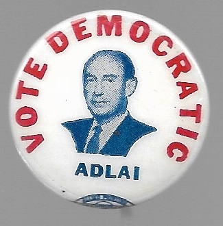 Adlai Stevenson Vote Democratic