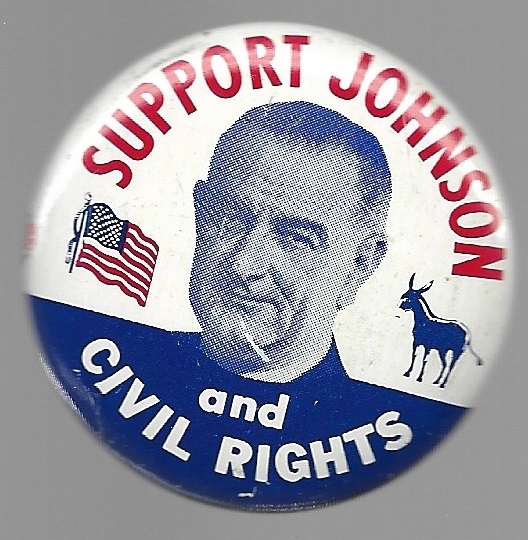 Support Johnson and Civil Rights