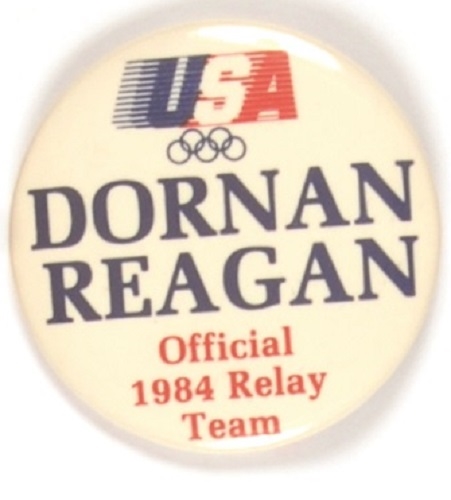 Reagan, Dornan California 1968 Olympics Relay Team