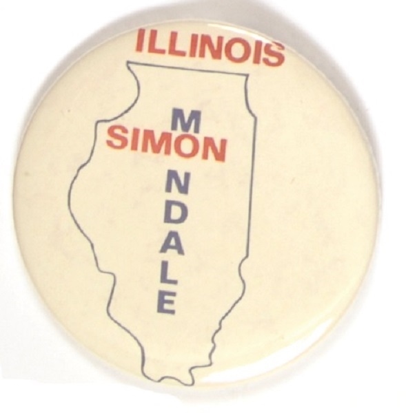 Mondale and Simon Illinois
