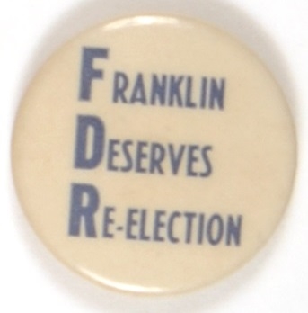 Roosevelt Franklin Deserves Re-Election