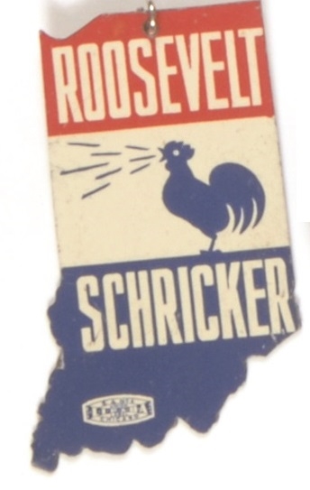Roosevelt-Schricker Indiana Coattail