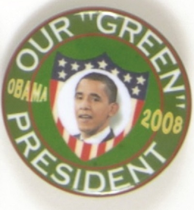 Obama Our Green President