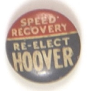 Re-Elect Hoover Speed Recovery