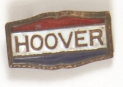 Hoover Enamel Lapel Pin