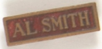 Smith Red and Gold Enamel Pin