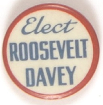 Elect Roosevelt and Davey, Ohio