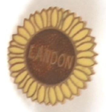 Landon-Knox 3/4 Inch Enamel Sunflower