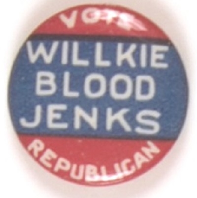 Willkie, Blood, Jenks New Hampshire Coattail