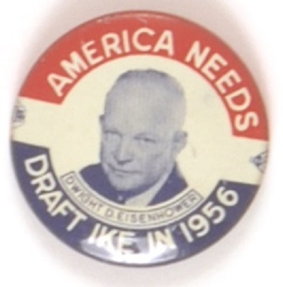 Eisenhower Draft Ike in 1956