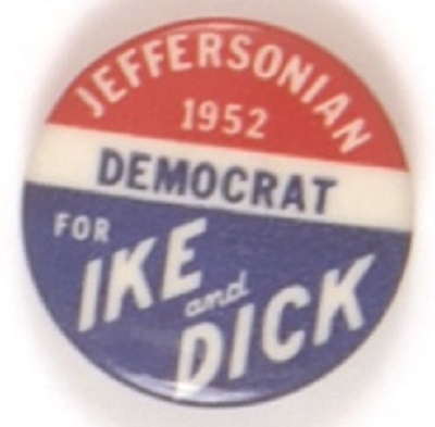 Jeffersonian Democrat for Ike and Dick